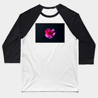 Pink camellia flower Baseball T-Shirt